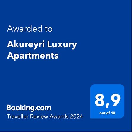 Akureyri Luxury Apartments 外观 照片